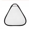 Отражатель треугольный Mircopro TR-052 silver-white 80 см